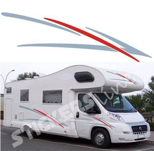 Autocollants pour camping car - autocollants,