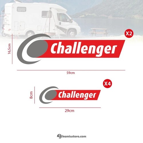 Kit autocollants challenger - kit,