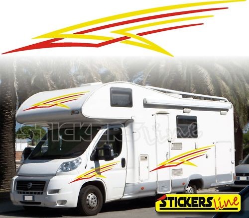 Autocollants camping car - de, camping-car