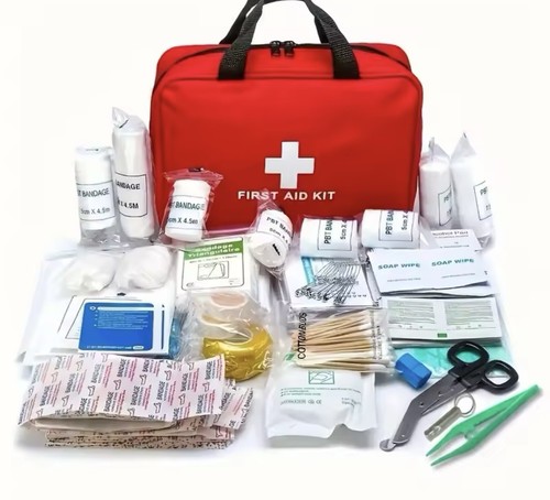 Portable car first aid - first, kit